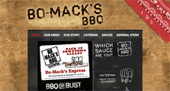 Desktop Screenshot of bomacksbbq.com
